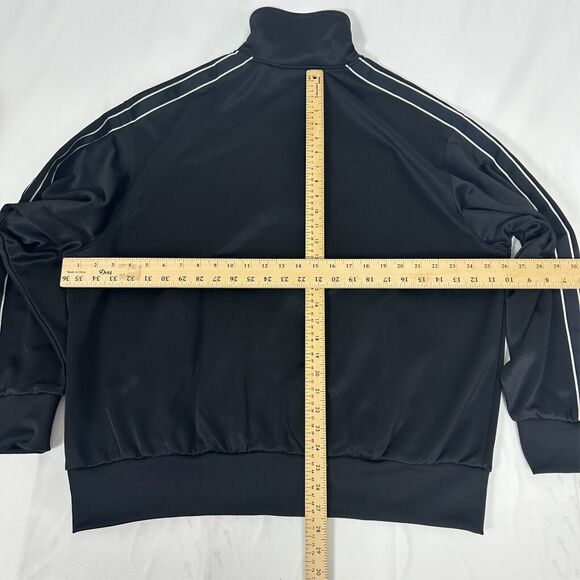 NWT Men's Medium Genuine Adidas FS Track Top Black IX6713 New OG Retro - Picture 5 of 10